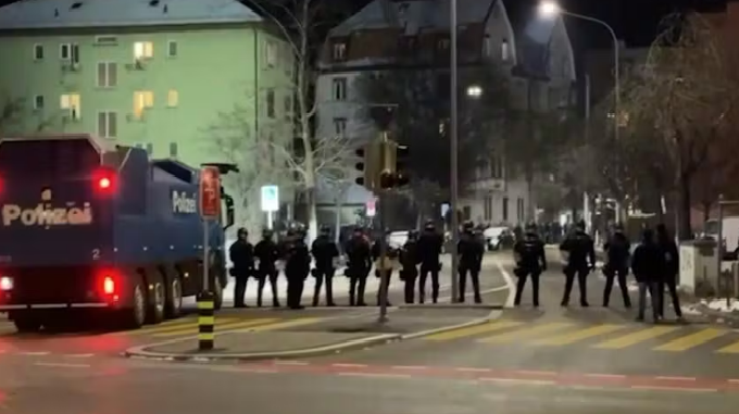 சூரிச்சில் பொலிஸார் மீது தாக்குதல்